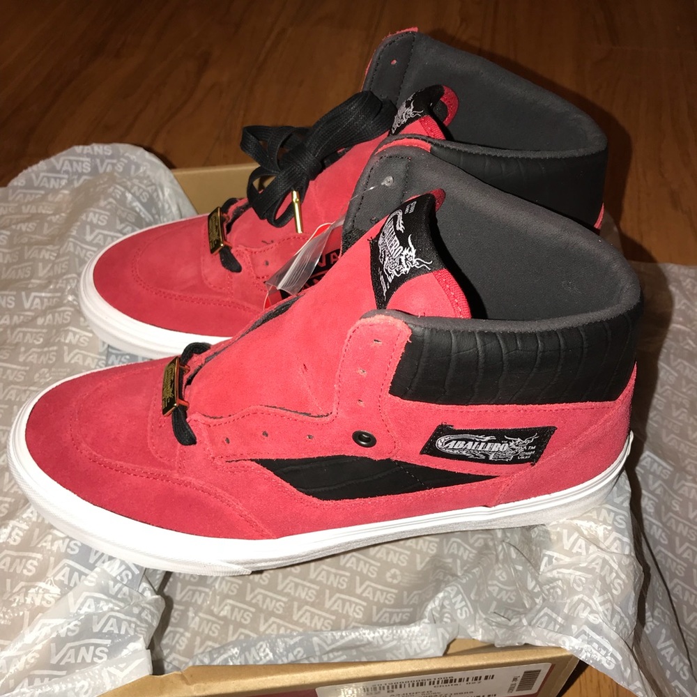 NEW Men’s 10.5 VANS Caballero Suede Skate Shoes - Picture 2 of 8